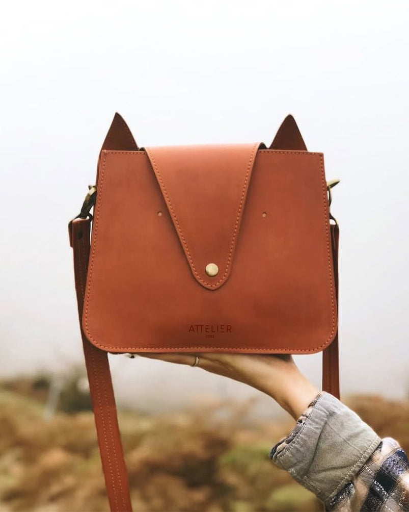 Askılı Taba Rengi Çanta